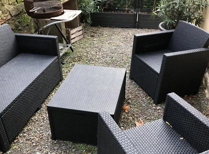 公寓 Au Vieux Lavoir Avec Parking Prive, Jardin , Climatisation, A 500 M De La Cite